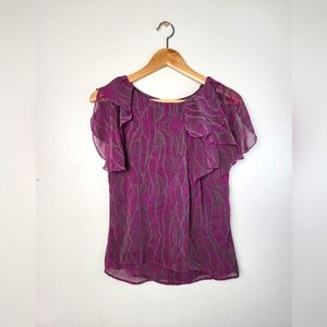 BCBG Women's Blouse Size XS